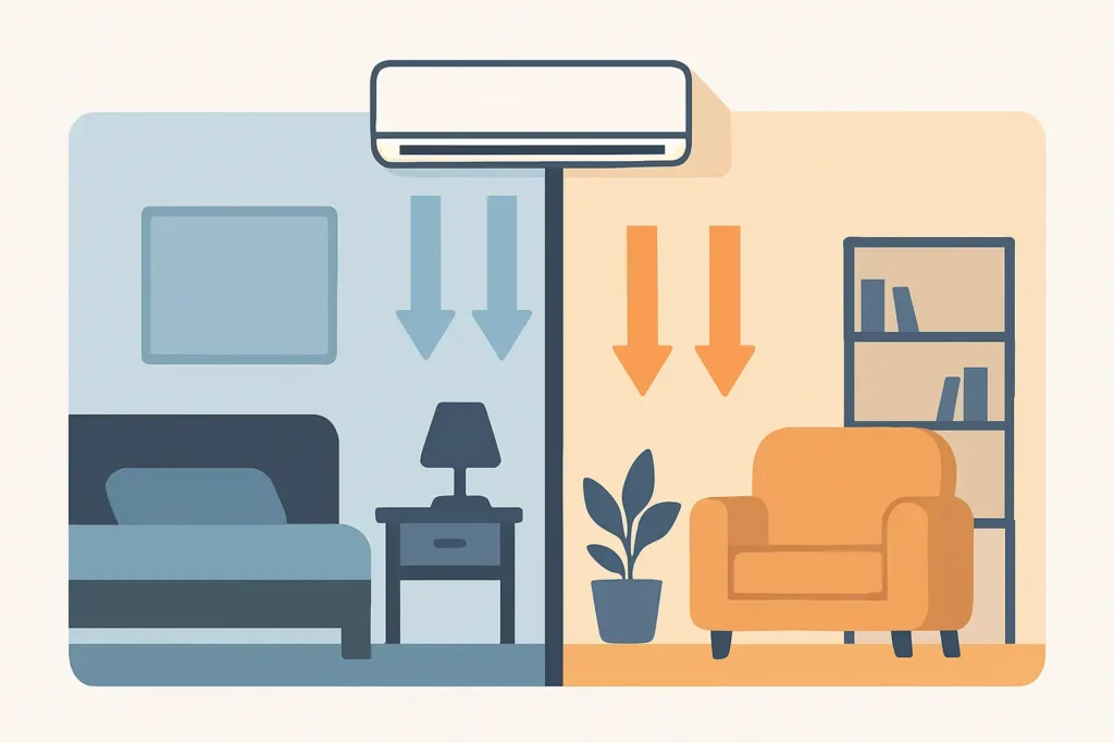 How to Fix Uneven Cooling Between Rooms