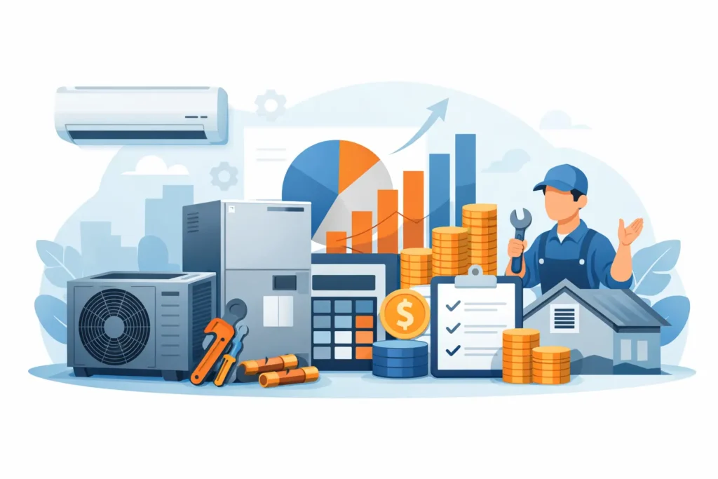 Example HVAC Replacement Cost Breakdown