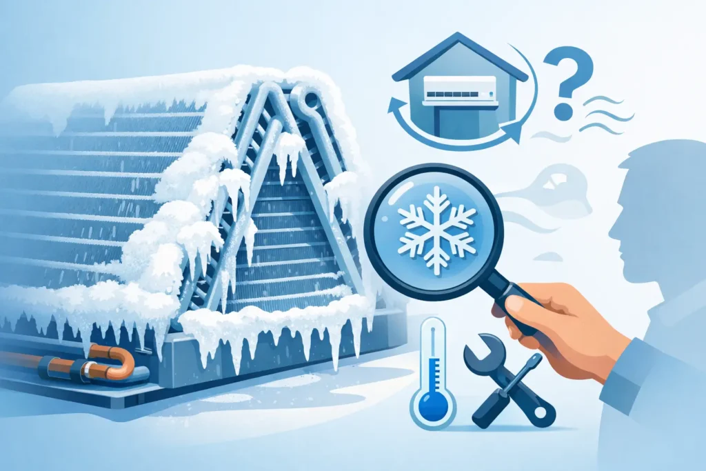 Frozen Evaporator Coil? What to Do Next