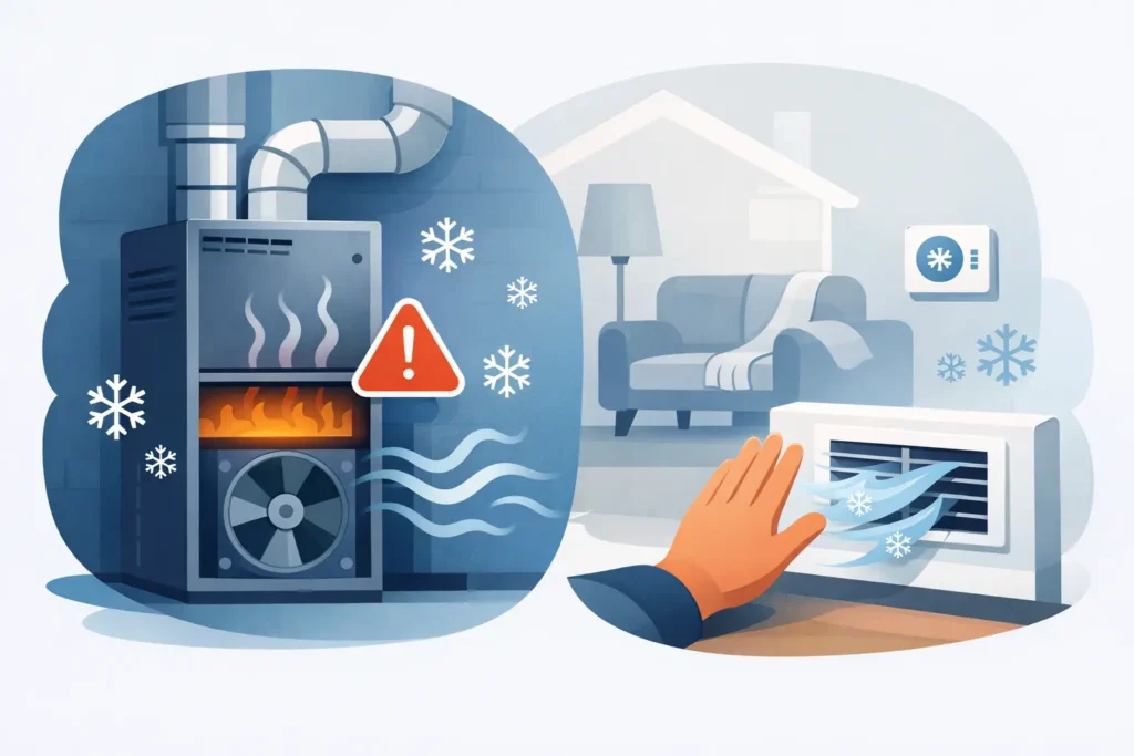 Furnace Not Blowing Hot Air? Start Here