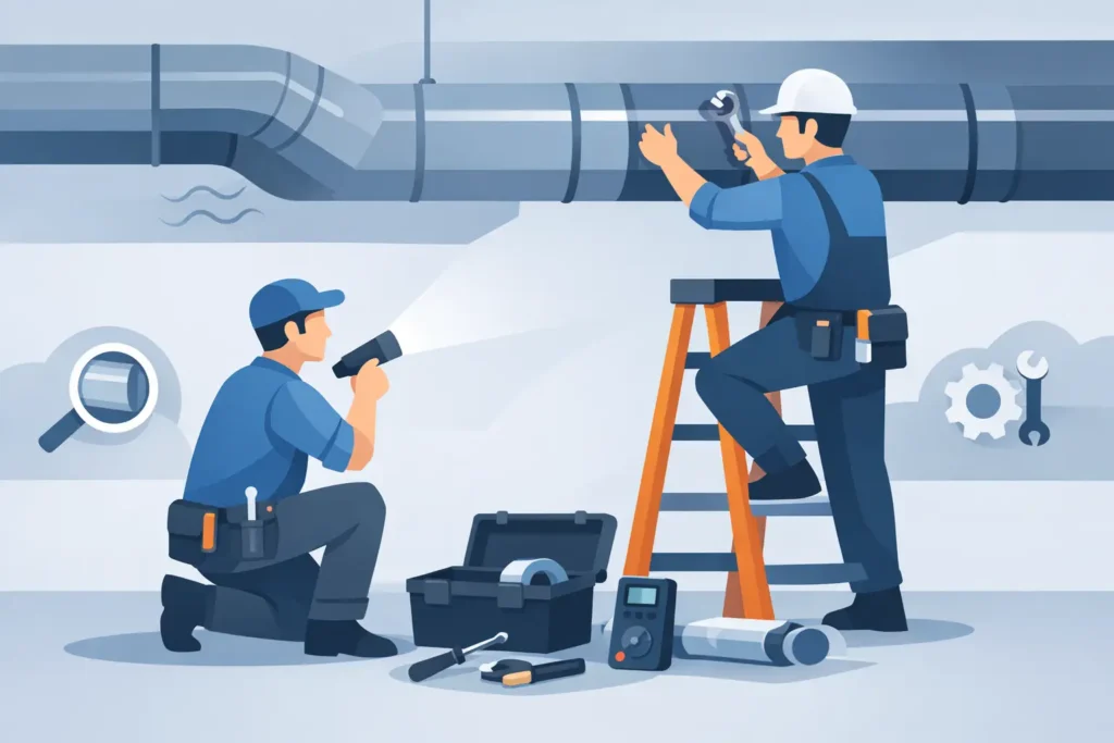 Ductwork Inspection and Repair Guide