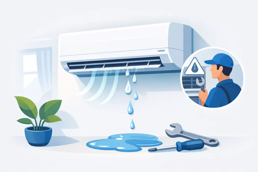 How to Stop AC From Leaking Water