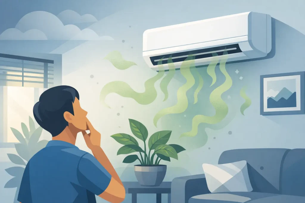 Why Does My AC Smell Musty?