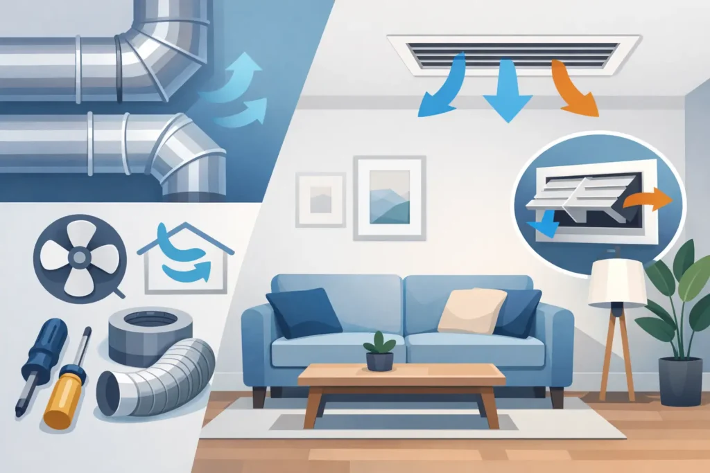 How to Improve Airflow Ducts at Home