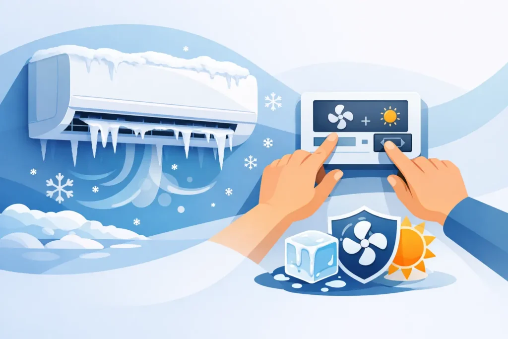 How to Stop AC Freezing Up Fast